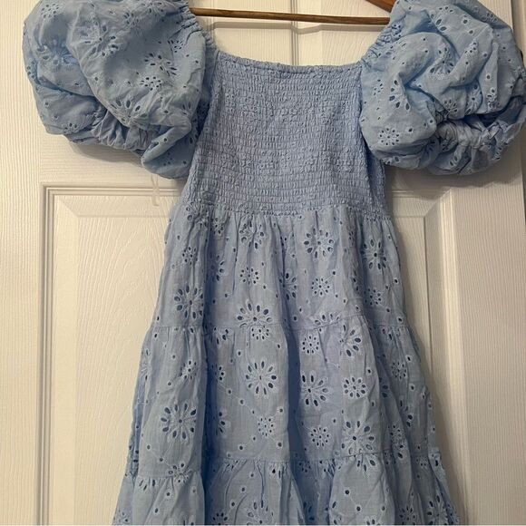 Princess Polly MALEK MINI DRESS BLUE - Picture 3 of 5